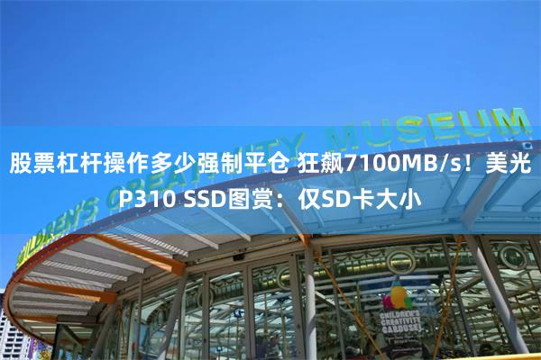 股票杠杆操作多少强制平仓 狂飙7100MB/s！美光P310 SSD图赏：仅SD卡大小