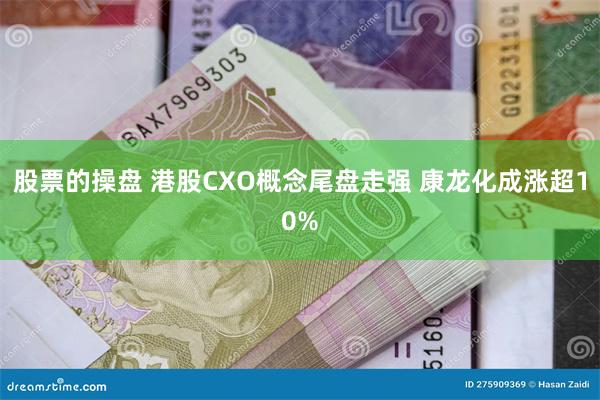 股票的操盘 港股CXO概念尾盘走强 康龙化成涨超10%